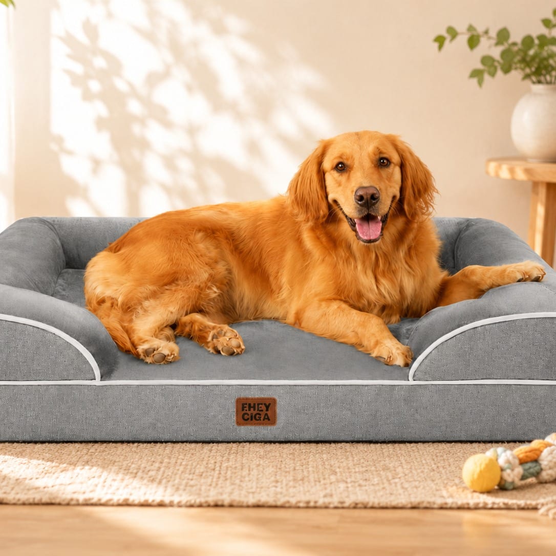 EHEYCIGA - Cama perro grande y cómoda miniatura 2