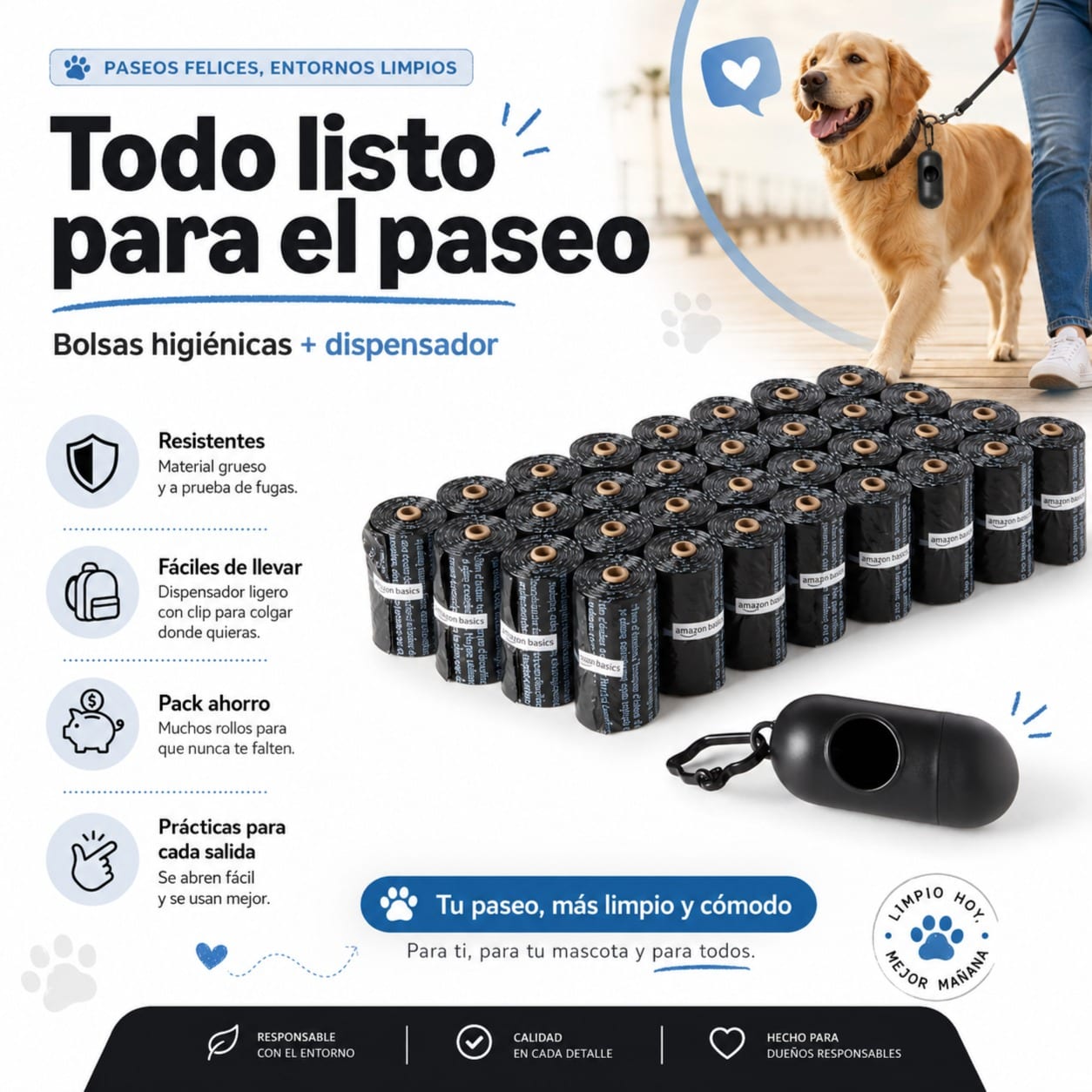 BOLSAS DE BASURA PARA PERROS miniatura 2