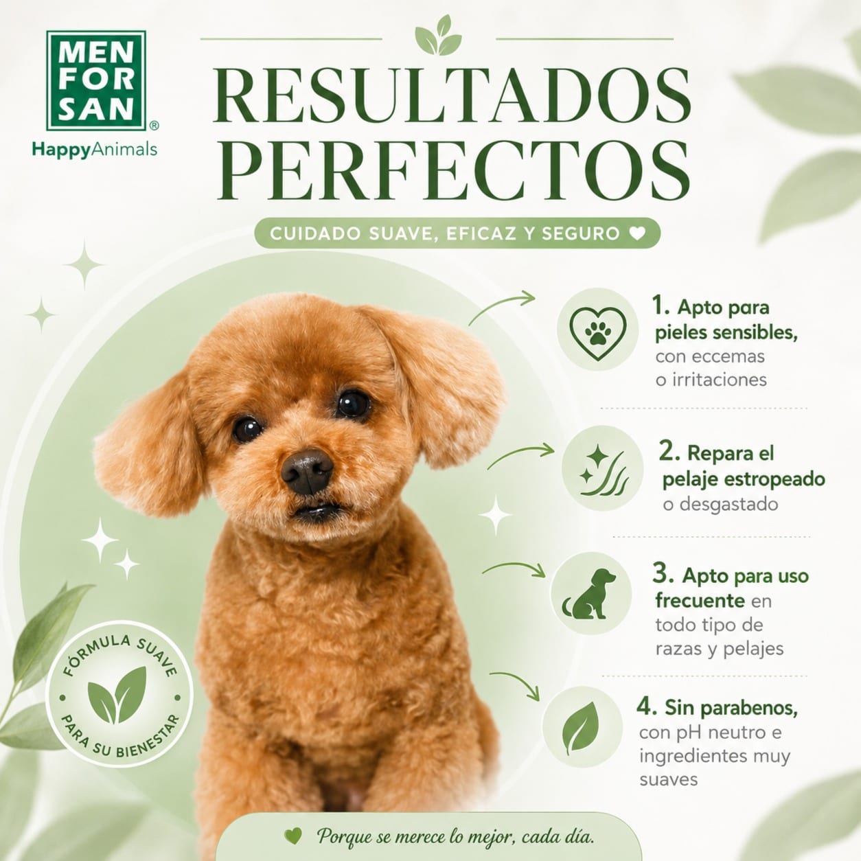 MENFORSAN CHAMPÚ ALOE VERA PARA PERROS miniatura 4