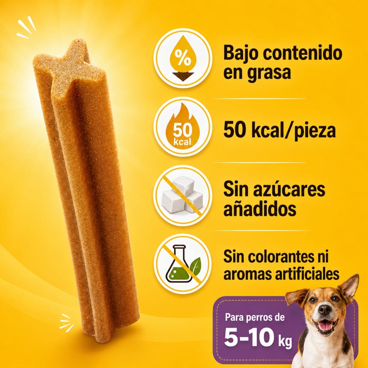 DENTASTIX SNACK DENTAL PARA PERROS PEQUEÑOS  miniatura 4