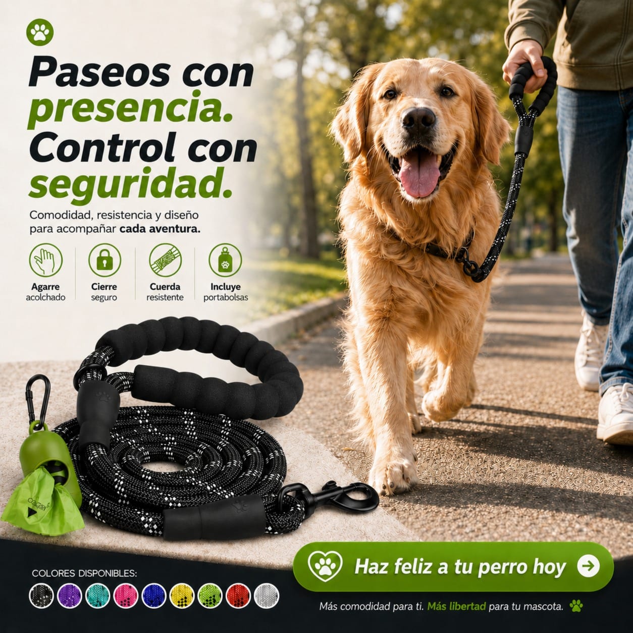 TAGLORY CORREA DE PERRO