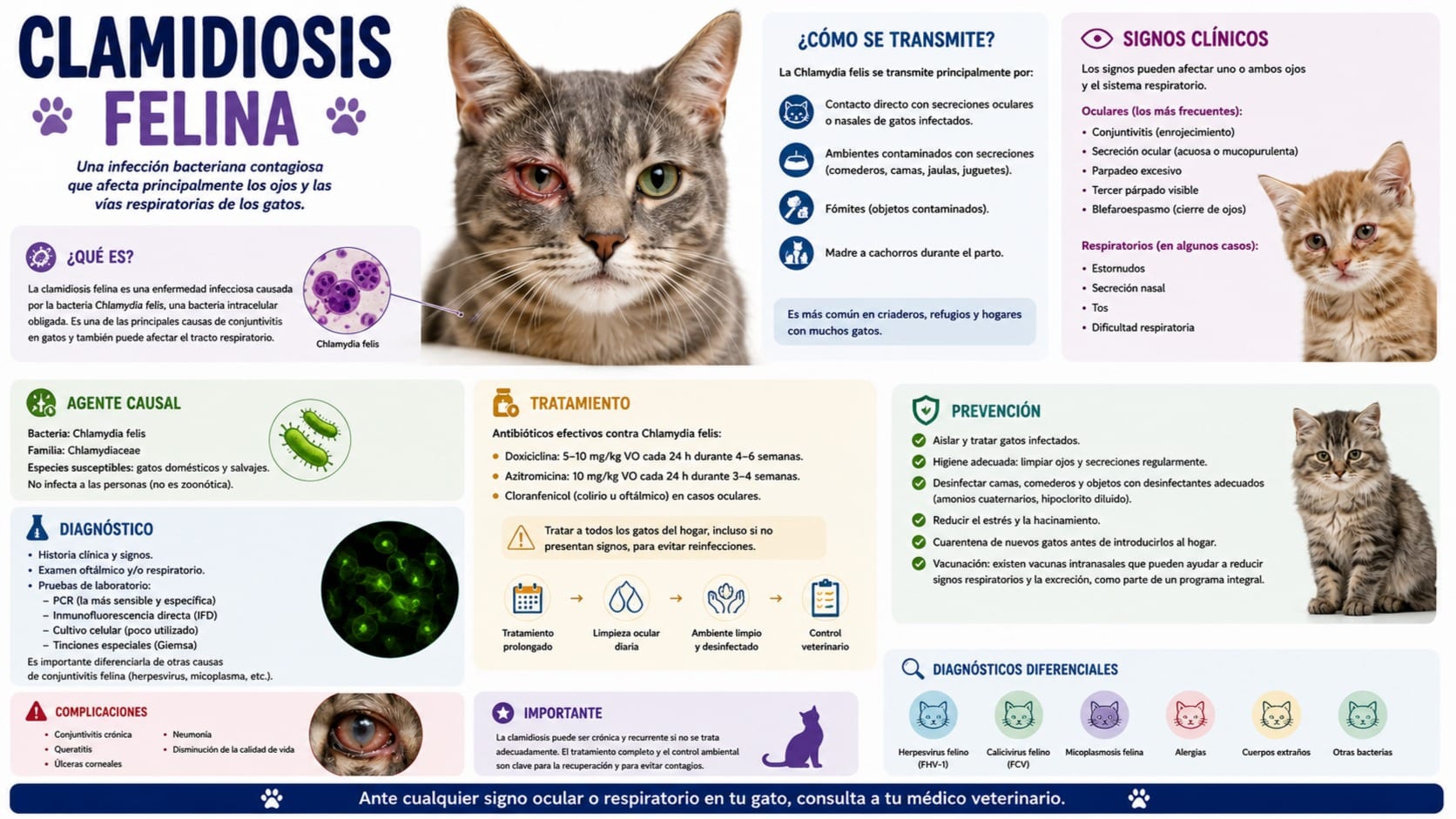 Clamidiosis Felina