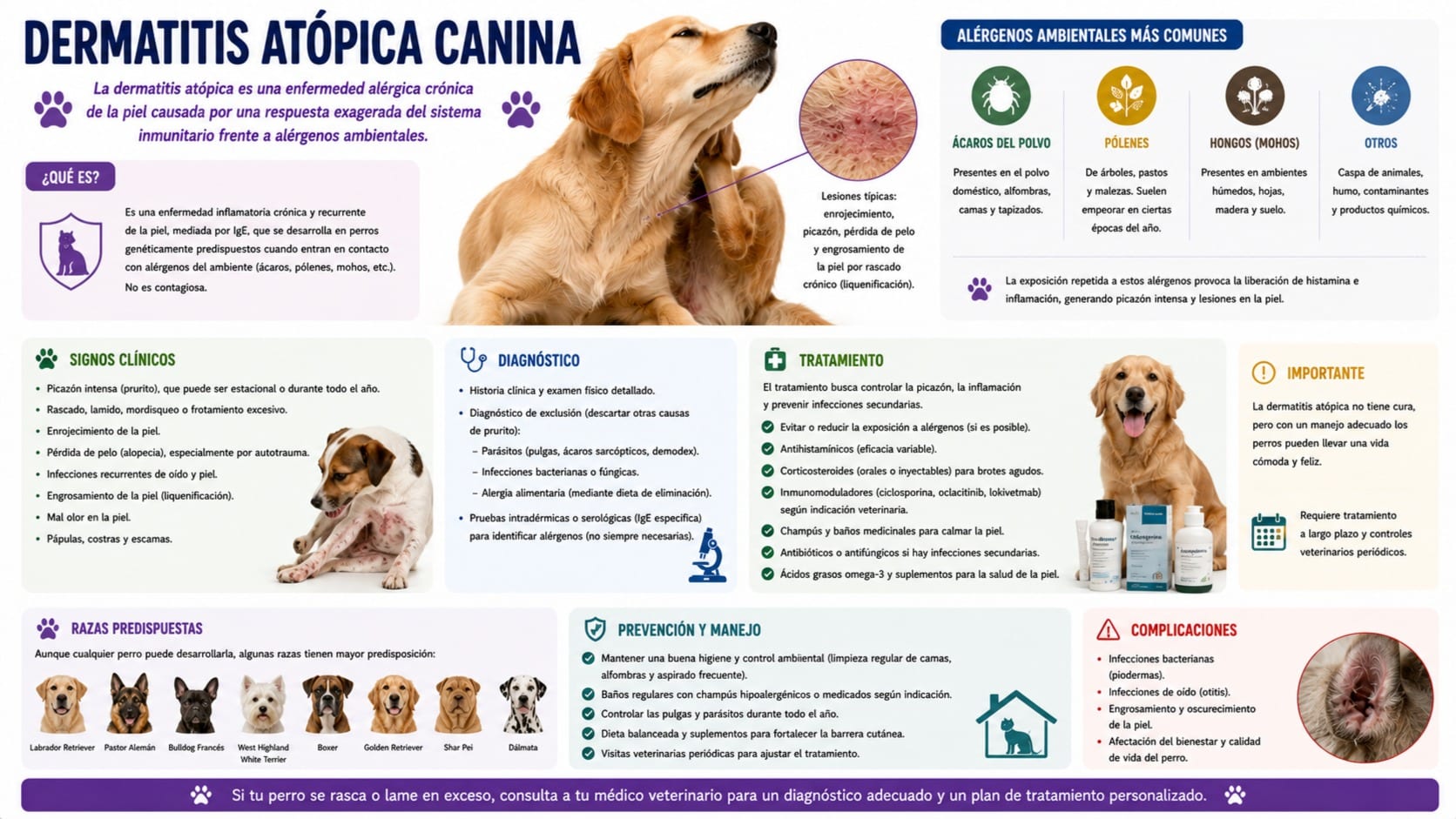 Dermatitis Atópica Canina