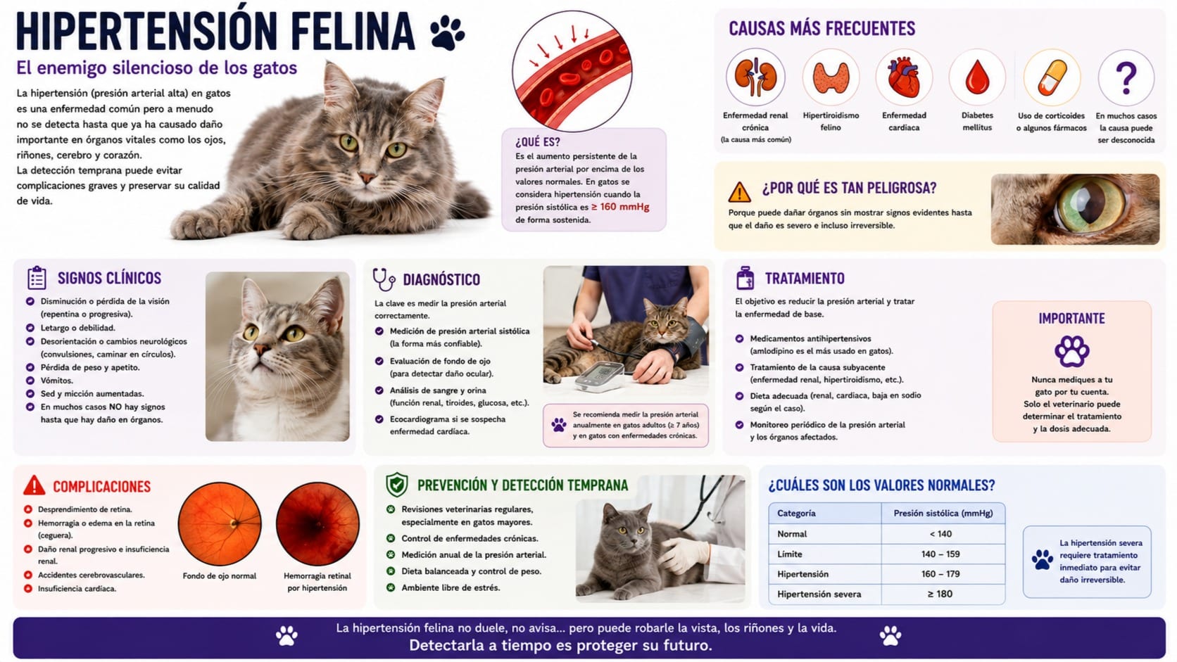 Hipertensión Felina