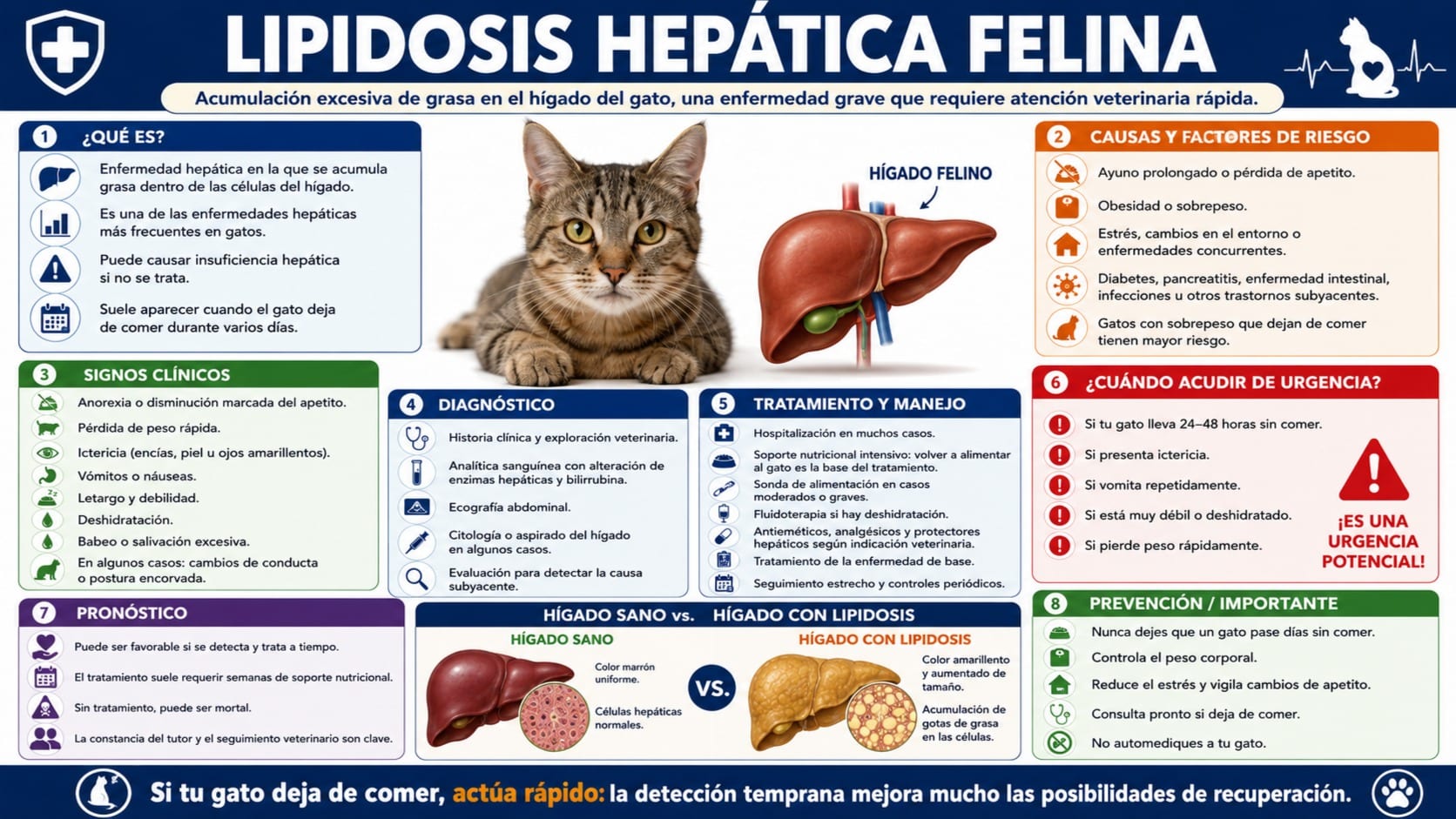 Lipidosis Hepática Felina