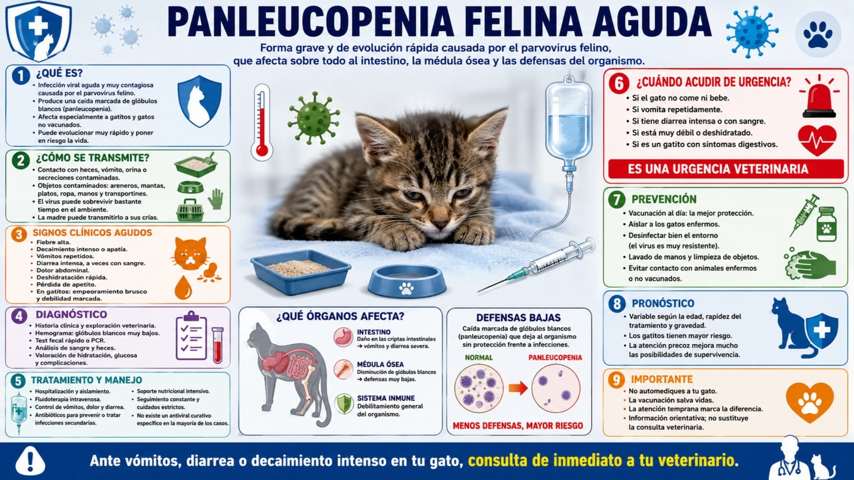 Panleucopenia Felina Aguda