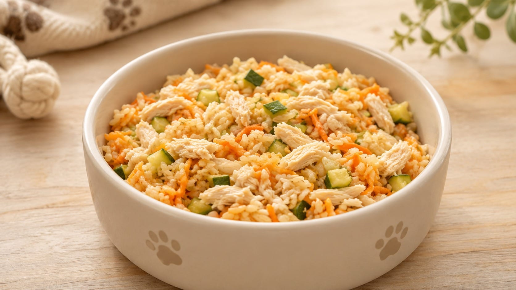 Pollo con arroz y verduras
