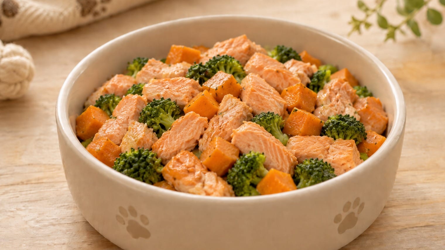 Salmón con boniato